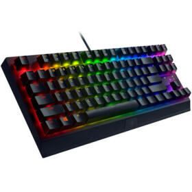 Razer BlackWidow V3 TKL čierna / Herná klávesnica / mechanická / USB / spínače Razer Green / SKD (RZ03-03490600-R3N1)