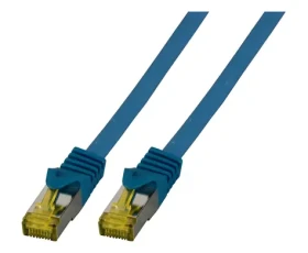 EFB Cat.6A S/FTP modrá / Patch kábel / 25 m / RJ45-RJ45 / LSZH (MK7001.25BL)