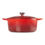 Le Creuset Signature Hrniec s pokrievkou 22 cm červená (21177220602430)