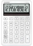 Casio MS-200DQ-WE / Stolová kalkulačka / 12-miestny LCD displej / výpočet DPH a marže / solárne/batérie (MS-200DQ-WE)