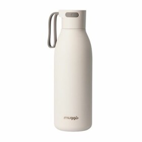 Muggo UV sterilizačná termoska biela 750 ml 220 mAh vodeodolnosť: IPX7 LCD displej výdrž batérie: až 30 dní (OUI-MUGGOUVCWH)