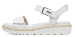 Tamaris 1-28260-42-100 Dámske sandále na kline biele 39