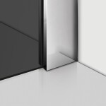 H K - LUSTY GREY F1 120 Sprchová zástena WALK IN 118-120x 200cm, 8 mm sklo SE-LUSTYGREYF1120SET