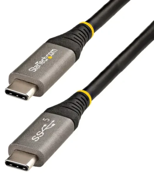 StarTech čierna / Kábel USB-C / USB-C / 5 Gbps / 2 m / Power Delivery (USB315CCV2M)