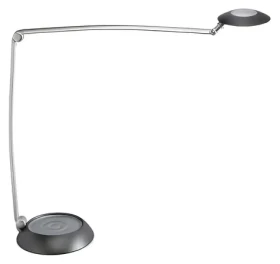 MAUL MAULspace strieborná / Stolná LED lampa / stmievateľná / 4000K / 440 lm / 8W (8202195)