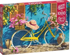Cherry PAZZI Puzzle Žltý bicykel