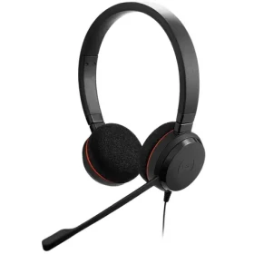 JABRA Evolve 20 čierna / Pre callcentrá / Stereo / Mikrofón / USB-C + USB-A / UC (4999-829-269)