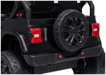 Mamido Elektrické autíčko Jeep Rubicon 24 V 2x200 W čierne