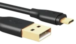 CB-MD1 nabíjací kábel Micro-USB - USB-A čierna / Nabíjací kábel / 480 Mbit/s / 1 m / rýchlonabíjanie (CB-MD1 Black)