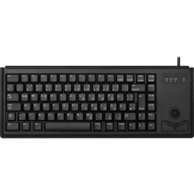 Cherry G84-4400LUBUS-2 čierna / Klávesnica s trackballom / drôtová / USB / US layout (G84-4400LUBUS-2)