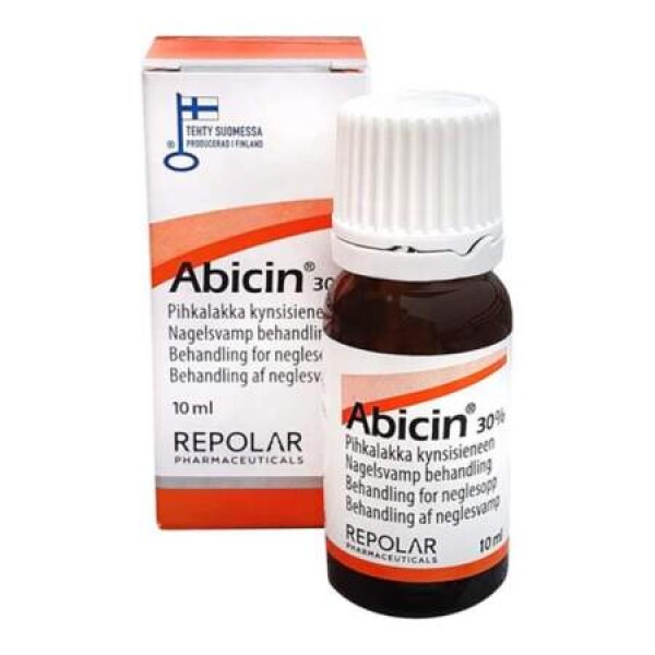 ABICIN 30% živicový lak na nechty 10 ml