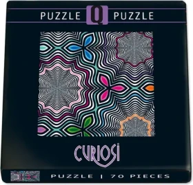 CURIOSI Štvorcové puzzle Q Shake: Vzor VI