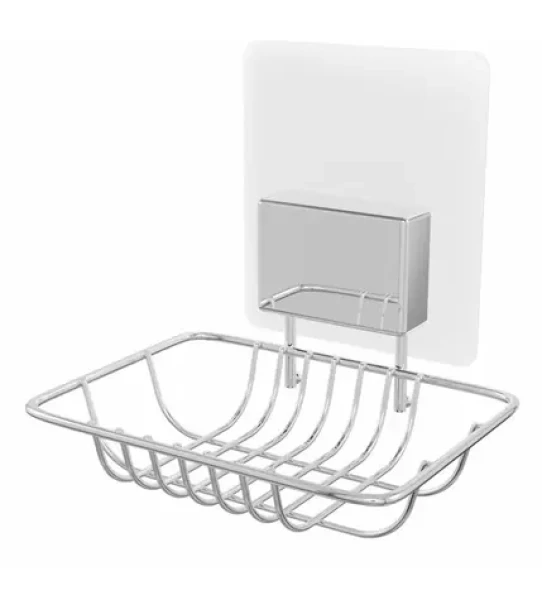 Compactor Bestlock Magic Samolepiaci držiak na mydlo chrómová / bez vŕtania (RAN6852)