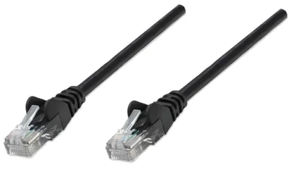 Intellinet CAT5e RJ45 čierna / Patch kábel / U/UTP / 3 m (320764)