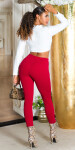 Sexy Must Have basic Highwaist pants CAPPUCCINO L