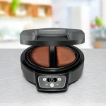 Rommelsbacher Omelette Chef OM 950 antracitová / Prístroj na omelety / 950 W / 2 panvičky / časovač (OM950)