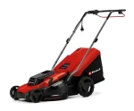 Einhell GC-EM 1800/43 červená/čierna / Kosačka na trávu / 1800W / 3300 ot/min / až 800 m2 / Záber 43 cm / Kôš 50 l (3400090)