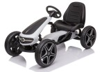 Mamido Detská šliapací motokára Mercedes XMX610 biela