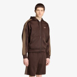 Mikina adidas Adicolor Spacer Oversized Hoodie Aurora Coffee L