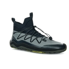 Vivobarefoot Primus Trail Flow Mid Dark Shadow pánske celoročné členkové barefoot topánky 42 EUR