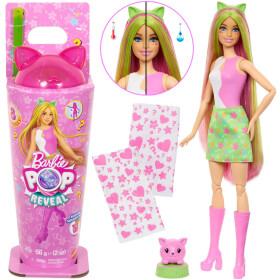 Mamido Mattel Barbie Pop Reveal bábika Shake s mačkou a doplnkami
