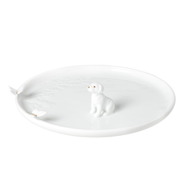 Räder Porcelánový tanier Dog 17 cm