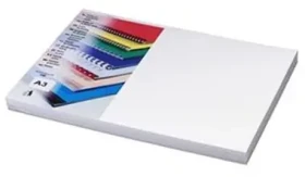 Fellowes Kartónové dosky Chromo A3 / 250g / biela (LAMCOCH300BL)