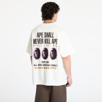 Tričko A BATHING APE Slogan Relaxed Fit Tee UNISEX Ivory M