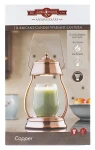 CANDLE WARMERS Nahrievací lampáš Hurricane medený (8592001268524)