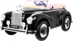 Giga elektrické autíčko Mercedes Benz 300S RETRO lakované červená