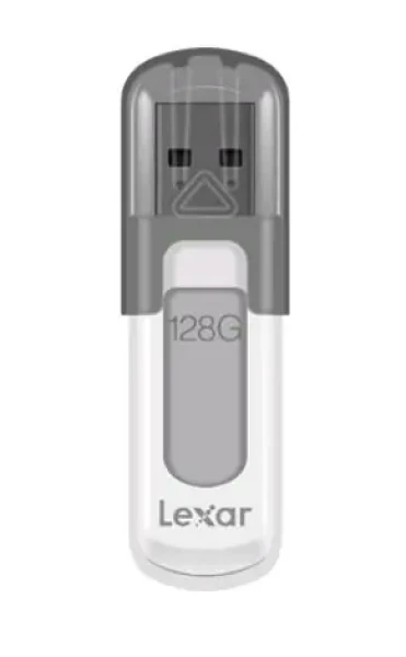 Lexar JumpDrive V100 128GB šedá / Flash Disk / USB 3.0 Type A (LJDV100-128ABGY)