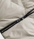 Ľahká dámska zimná bunda (5m735-62) béžová - Goodlooking XL