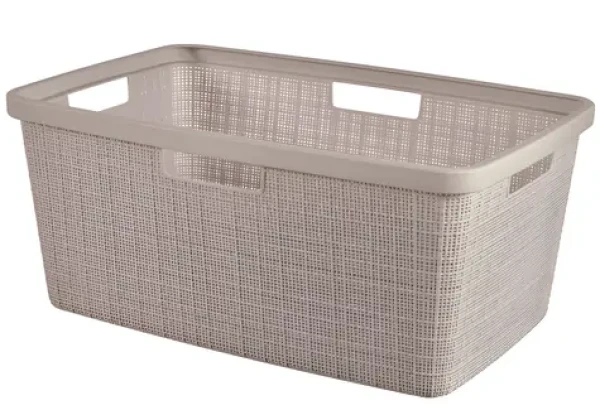 Curver Jute taupe / Kôš na bielizeň / 46 l (263718)
