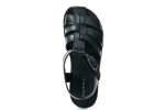 Groundies Catania Black dámske barefoot sandále 38 EUR