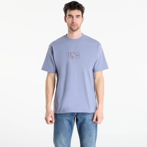 Tričko Vans Blocked Box Loose SS Tee Glacial Slate XL