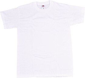 Fruit of the Loom Spodné tričká, balenie po 3 ks v vrecku 16.7082 biele white M