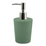 Spirella TAKEO dávkovač mydla bazalkovo zelený / bambusové vlákna / 400 ml (7610583215994)