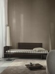 Ferm LIVING Odkladací stolík z dubovej dýhy Kona Dark Stained