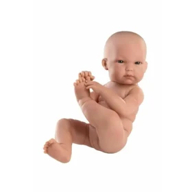 Llorens 63502 NEW BORN HOLČIČKA - realistická bábika bábätko s celovinylovým telom - 35 cm