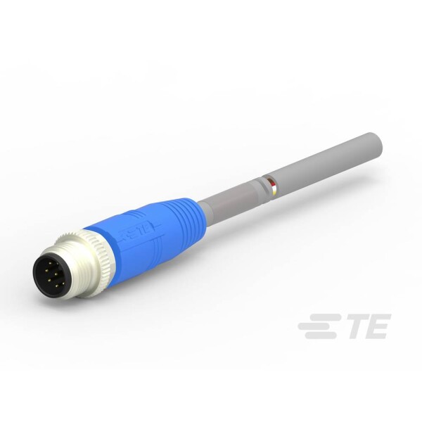 TE Connectivity upravený zástrčkový konektor pre senzory - aktory, T4151120008-005, 2 ks; T4151120008-005
