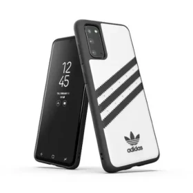 Adidas OR Moulded Case PU Samsung Galaxy S20 biela-čierna / Kryt / PU materiál / SM-G980 (38622)