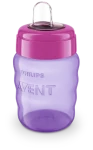 Philips Avent SCF553/03 ružová / Detský hrnček s náustkom / 260 ml / 9m + (55740)