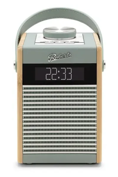 Roberts Radio Rambler Midi Duck Egg Blue / Prenosné rádio / DAB+ a FM / USB / BT / LCD Displej (RAMBLERMIDIDEE)