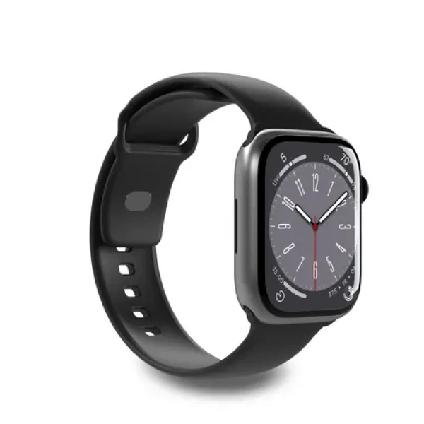 Puro ICON čierna (2 ks) / Remienok pre Apple Watch / Silikón / 38/40/41 mm (PUICNAW40BLK)