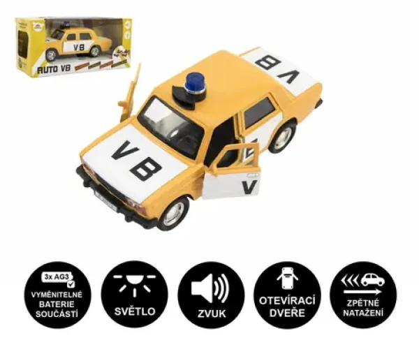 TEDDIES Policajné auto VB Lada 12 cm