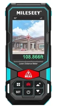 Mileseey S7 / Laserový diaľkomer / Dosah 100 m / Presnosť ±2 mm / IP65 / Bluetooth (S7Mil2)
