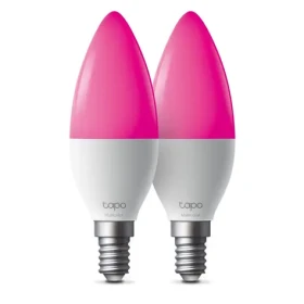 TP-LINK Tapo L430C Chytrá viacfarebná žiarovka 4.8W / E14 / 470lm / 2500 - 6500K (Tapo L430C(2-pack))