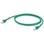 Weidmüller 1251590400 RJ45 sieťové káble, prepojovacie káble CAT 6A S/FTP 40.00 m zelená samozhášavý 1 ks; 1251590400