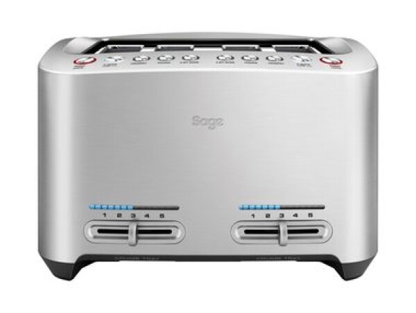 Sage The SMART Toast 4 Slice / Hriankovač / 4 hrianky / 1900 W / strieborná (STA845BAL2EEU1)