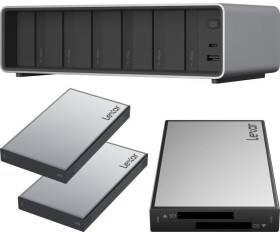 Lexar Lexar Professional Workflow Pro with Thunderbolt4 uplink I with SD/microSD reader and 2x2TB SSD